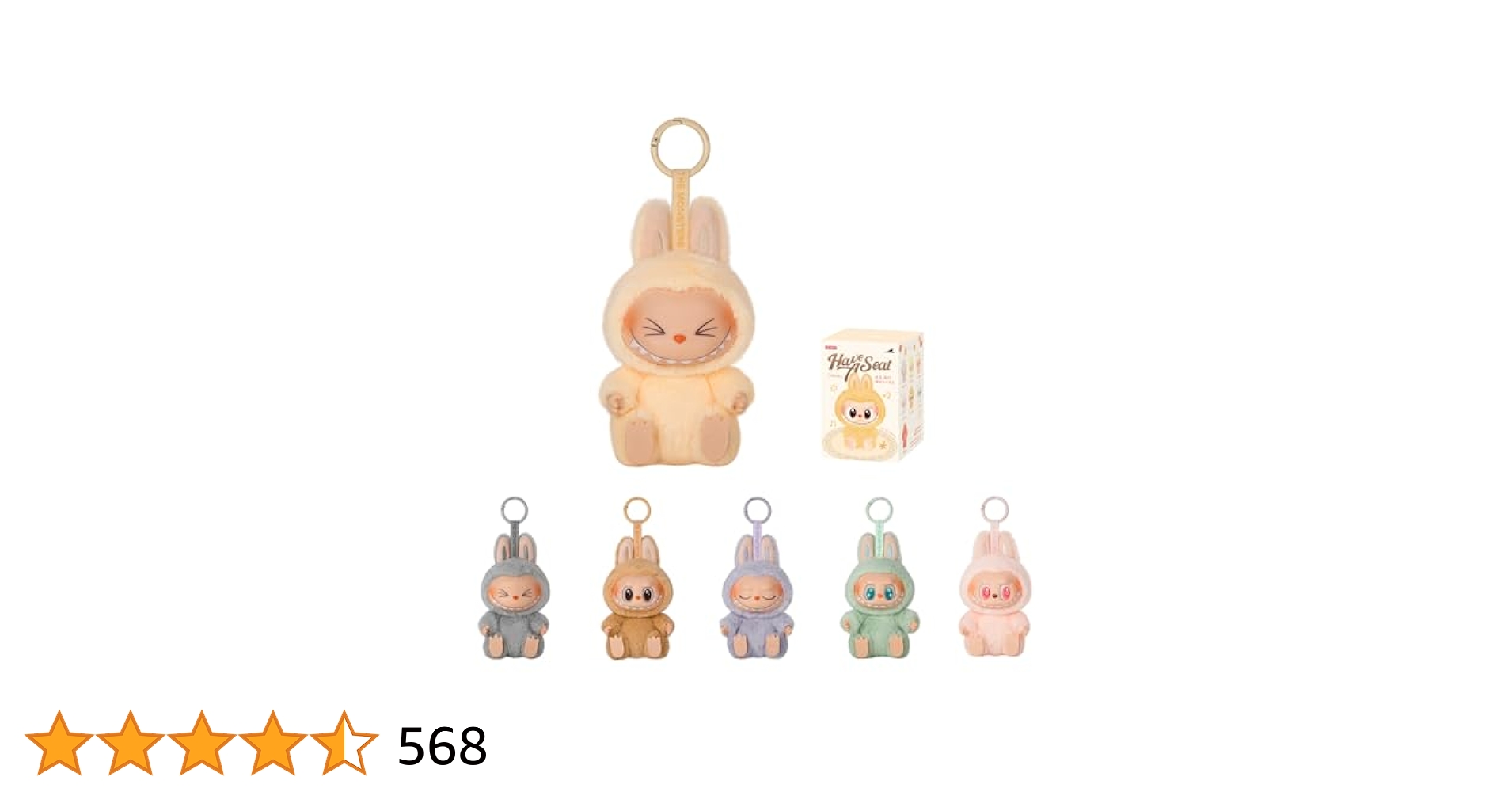 6種類のデザインが楽しめるPOP MARTのプラッシュミニフィギュアボックスです 6種類のデザインが楽しめるPOP MARTのプラッシュミニフィギュア